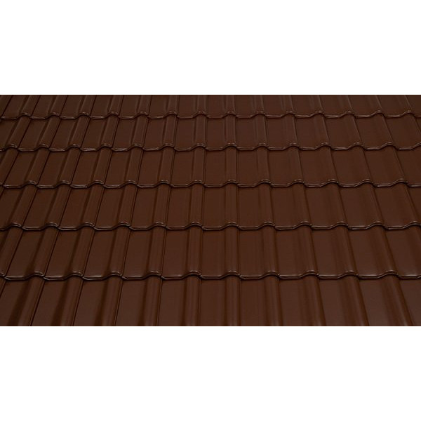 Керамічна черепиця Tondach Sulm Verschiebeziegel, Темно-коричневий