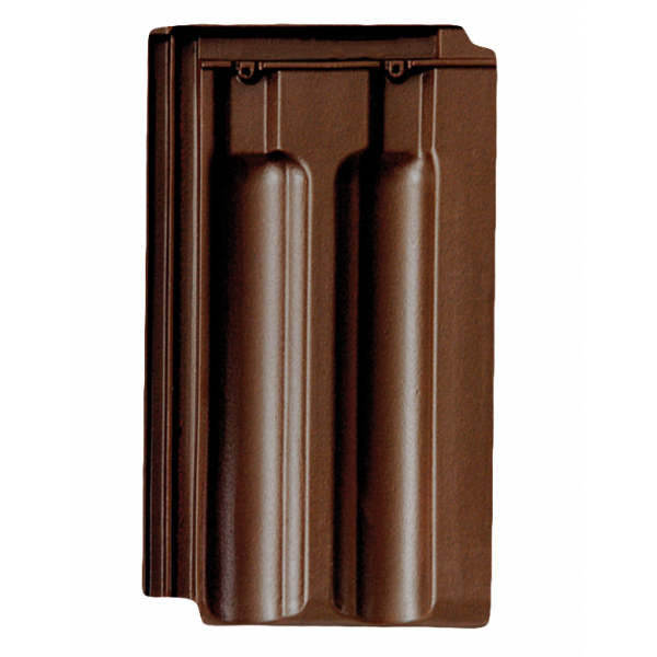 Керамічна черепиця Tondach Fidelio, Темно-коричневий