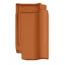 Керамічна черепиця Tondach Samba 11, натуральний червоний