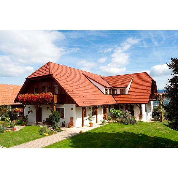 Керамічна черепиця Tondach Figaro, Мідно-кричневий