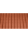 Керамічна черепиця Tondach Samba 11, натуральний червоний