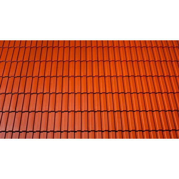 Керамічна черепиця Tondach Strangfalz gepresst, Червоний