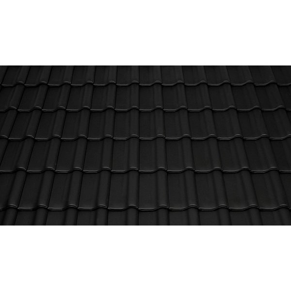 Керамічна черепиця Tondach Sulm Verschiebeziegel, Неро