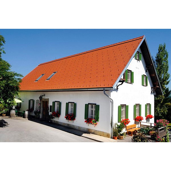 Керамічна черепиця Tondach Tasche eckig, Червоний