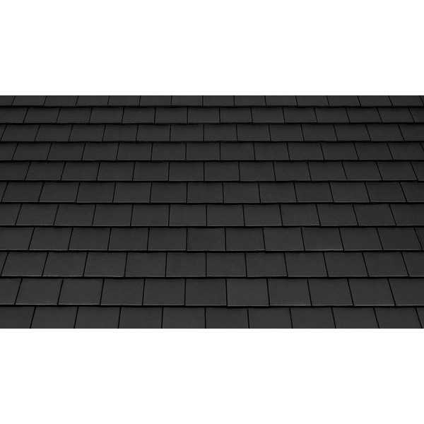 Керамічна черепиця Tondach Tasche eckig, Чорний антрацит