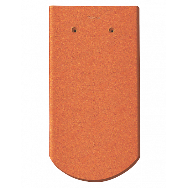 Керамічна черепиця Tondach Biber, натуральний червоний