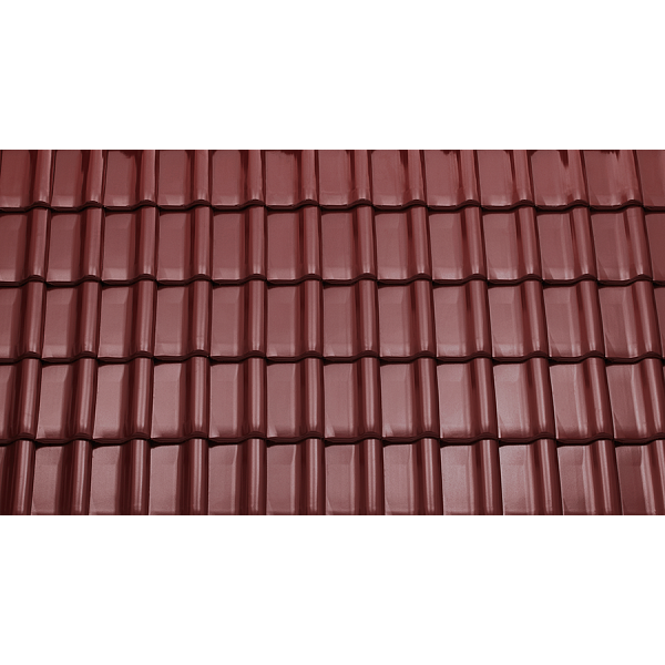 Керамічна черепиця Tondach Samba 11, Червоний