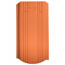 Керамічна черепиця Tondach Biberfalz, натуральний червоний