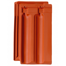 Керамічна черепиця Tondach Landdach, натуральний червоний