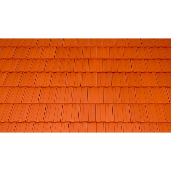 Керамічна черепиця Tondach Steinbruck, натуральний червоний