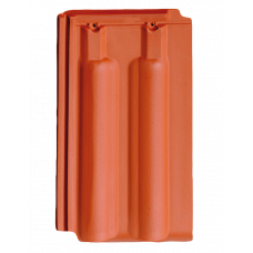 Керамічна черепиця Tondach Fidelio, натуральний червоний