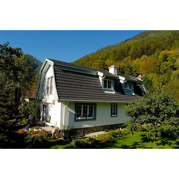 Керамічна черепиця Tondach Landdach Verschiebeziegel, Чорний антрацит