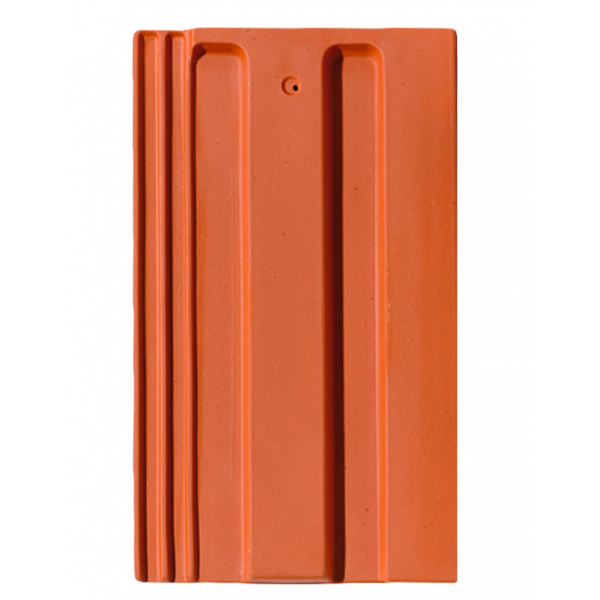 Керамічна черепиця Tondach Strangfalz gepresst, натуральний червоний