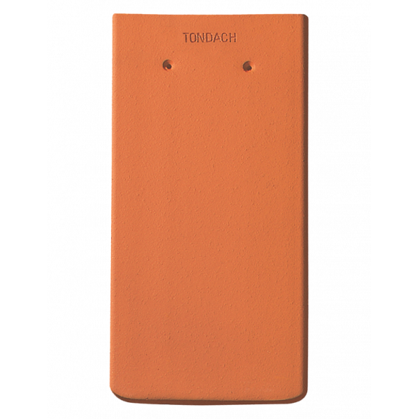 Керамічна черепиця Tondach Tasche gerundet, натуральний червоний