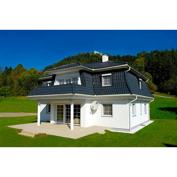 Керамічна черепиця Tondach Sulm Verschiebeziegel, Платина