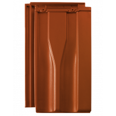 Керамічна черепиця Tondach Landdach Verschiebeziegel, Мідно-коричневий