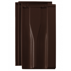 Керамічна черепиця Tondach Landdach Verschiebeziegel, Темно-коричневий