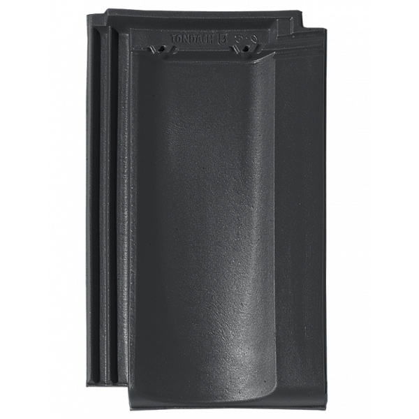 Керамічна черепиця Tondach Mulde, Чорний антрацит