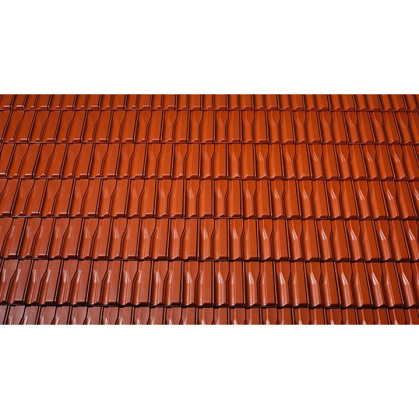 Керамічна черепиця Tondach Landdach Verschiebeziegel, Мідно-коричневий