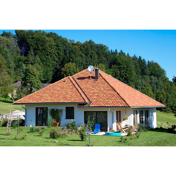 Керамічна черепиця Tondach Mediteran Plus, Триколор