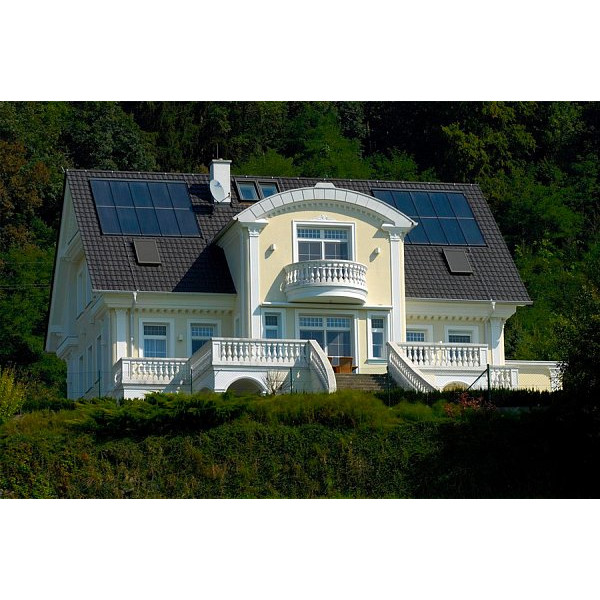 Керамічна черепиця Tondach Mulde, Чорний антрацит