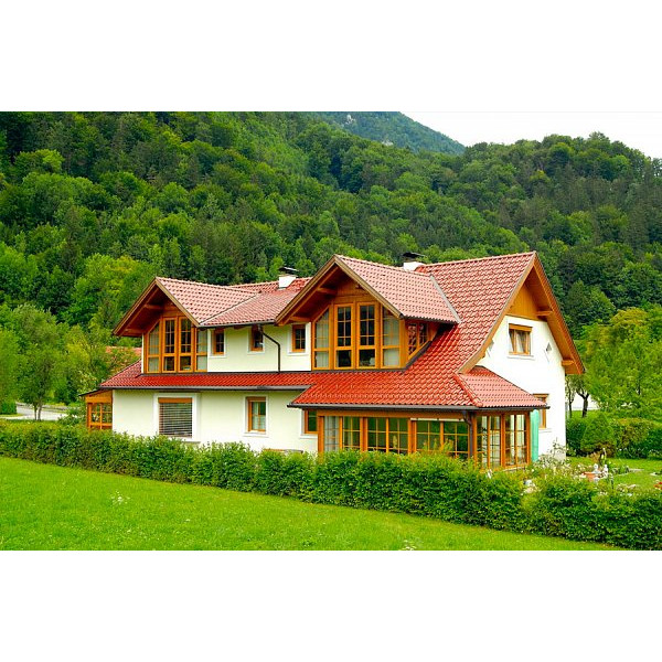 Керамічна черепиця Tondach Sulm Verschiebeziegel, натуральний червоний