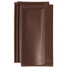 Керамічна черепиця Tondach Mulde, Темно-коричневий