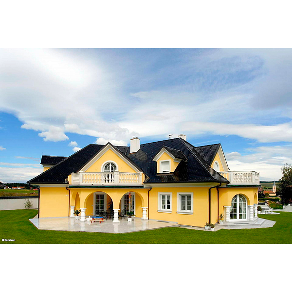 Керамічна черепиця Tondach Biber Amadeus, Чорний