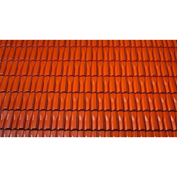 Керамічна черепиця Tondach Landdach Verschiebeziegel, Червоний