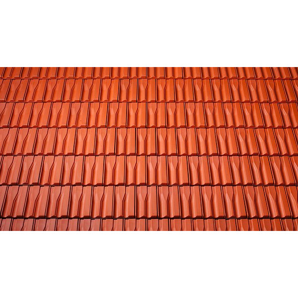 Керамічна черепиця Tondach Landdach Verschiebeziegel, натуральний червоний