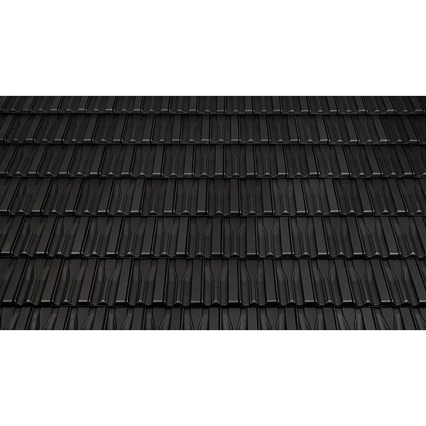 Керамічна черепиця Tondach Landdach Verschiebeziegel, Неро