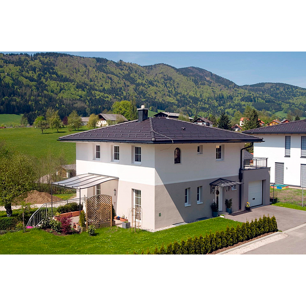 Керамічна черепиця Tondach Figaro, Чорний антрацит