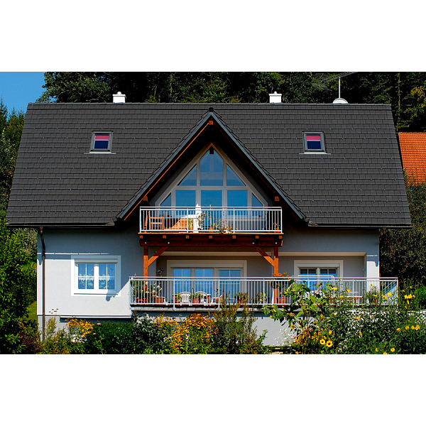 Керамічна черепиця Tondach Figaro, Чорний антрацит