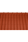 Керамічна черепиця Tondach Rumba, натуральний червоний (Теракот)