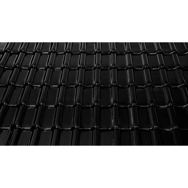 Керамічна черепиця Tondach Sulm Verschiebeziegel, Чорний (amadeus)