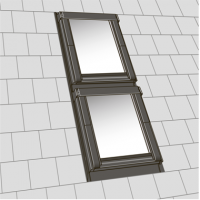 Оклад для комбінованого встановлення вікон, ESK 0012 MR06, Optima, Velux