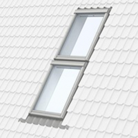 Оклад для комбінованого встановлення вікон, EWK 0012 CR02, Optima, Velux