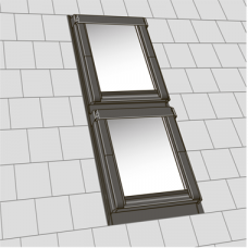 Оклад для комбінованого встановлення вікон, ESK 0012 PR08, Optima, Velux
