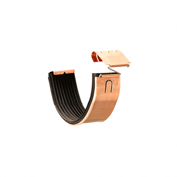 Муфта жолоба, комплект, мідь, d-150 мм, Zambelli