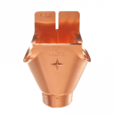 Воронка жолоба, мідь, d-125 мм, Zambelli