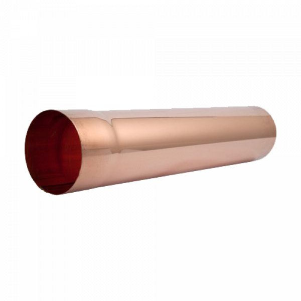 Труба водостічна, мідь, d-87 мм, L-1 м, Zambelli