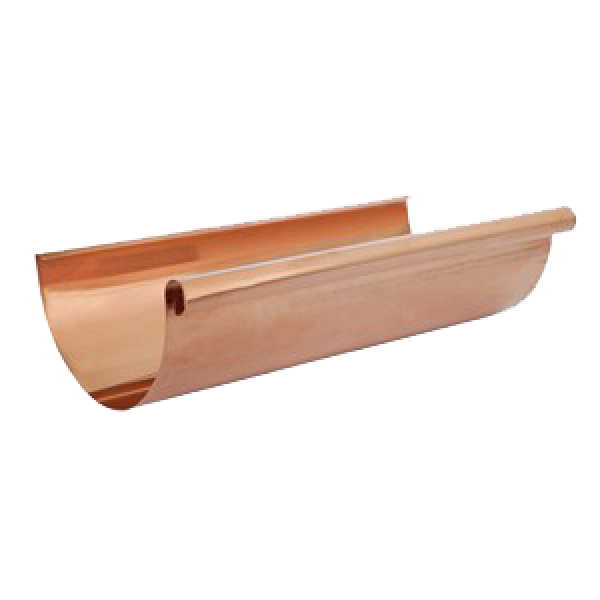 Жолоб водостічний, мідь, d-125 мм, Zambelli