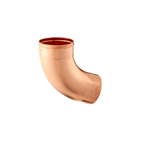 Колено трубы 72 гр, медь, d-87 мм, Zambelli