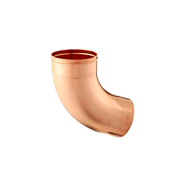 Коліно труби 72 гр, мідь, d-87 мм, Zambelli