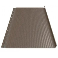 Клікфальц Будсервіс "Преміум" П5 Relief iceCrystal mat Thyssen krupp 0.50 mm RAL 8019 Коричневий