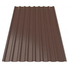 Профнастил Будсервіс Т-18 поліестер TATA STEEL 0.45 mm RAL 8017 Коричневий