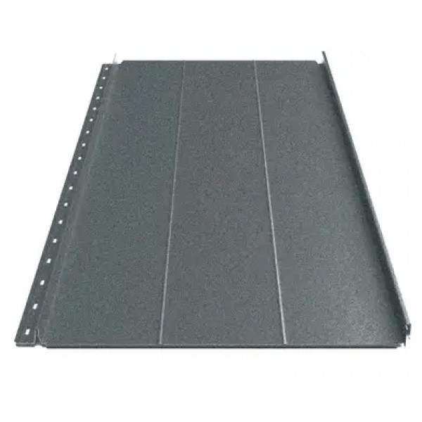 Клікфальц Будсервіс "Смарт" П2 Relief iceCrystal mat Thyssen krupp 0.50 mm RAL 7016 Графіт