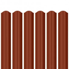 Ламель штахета Parkan Shop матполіестер двохстор. ARVEDI 0,45мм RAL 8004 Теракота