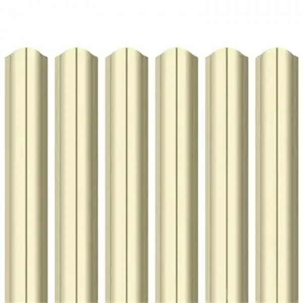 Ламель штахета Parkan Shop поліестер ARVEDI 0,45мм RAL 9003 Білий