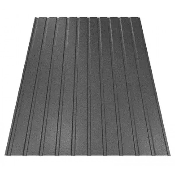 Профнастил Будсервіс Т-07 Relief iceCrystal mat Thyssen krupp 0.50 mm RAL 9005 Чорний